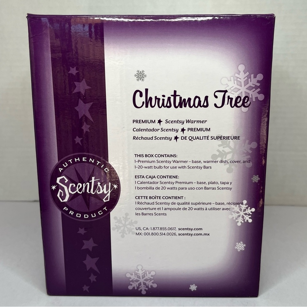 NIB Scentsy Christmas Tree Premium Wax Warmer Holiday Collection 2013 Retired - Picture 10 of 11